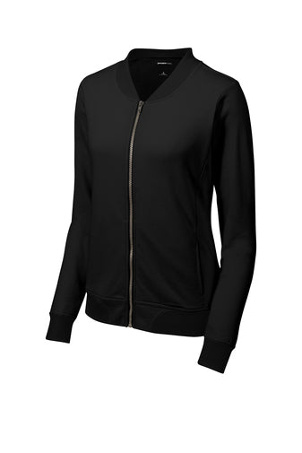 Ladies Lightweight French Terry Bomber