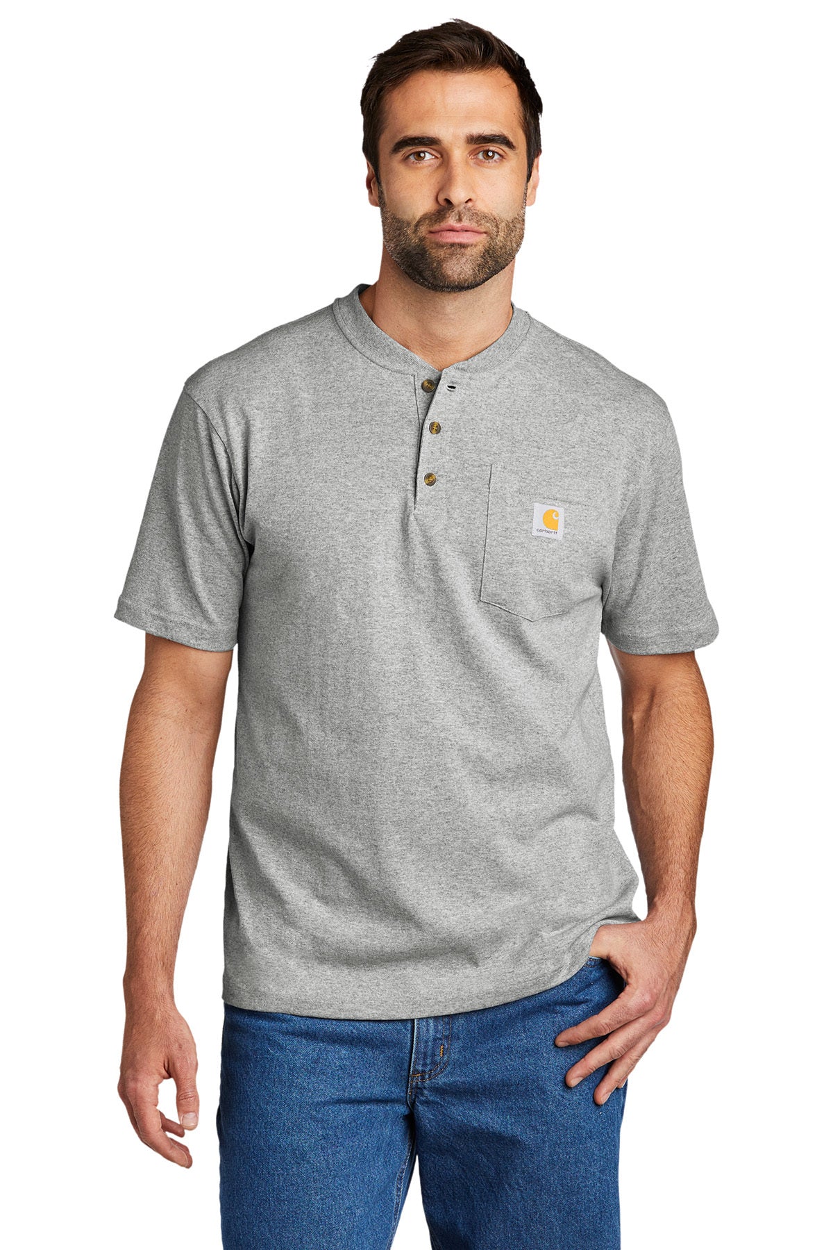 Carhartt Short Sleeve Henley T-Shirt-7