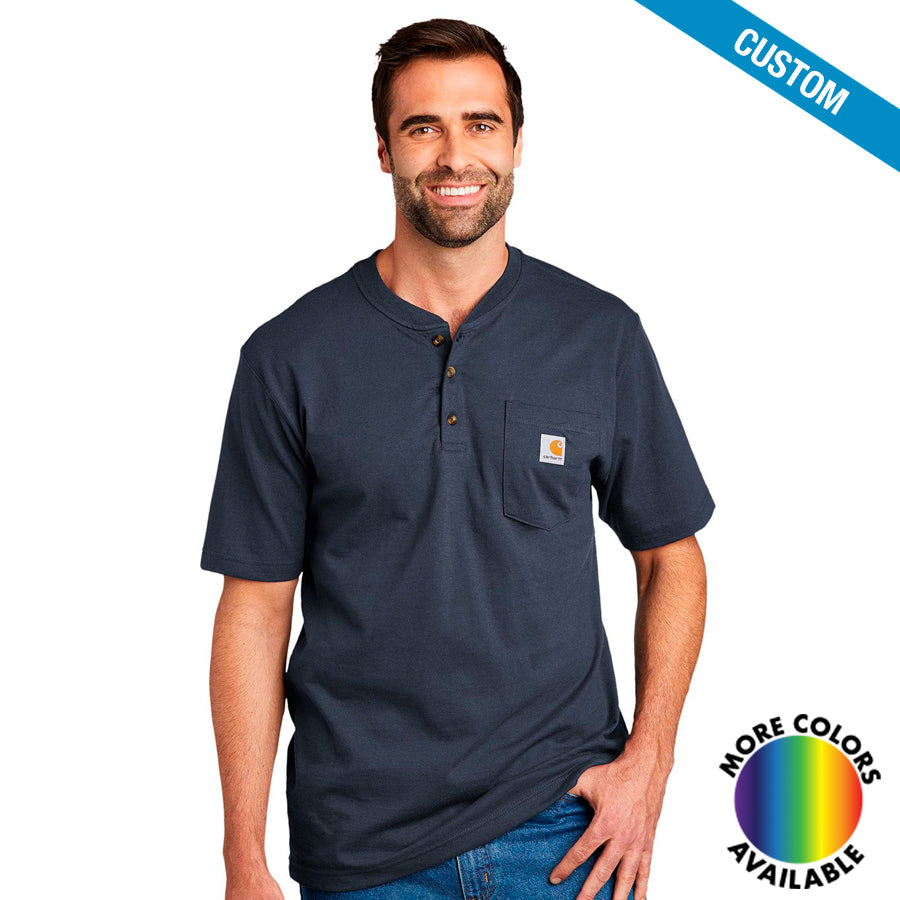 Carhartt Short Sleeve Henley T-Shirt-1