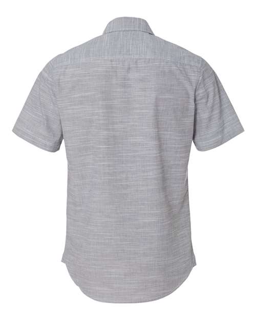Burnside Textured Solid Short Sleeve Shirt - 0