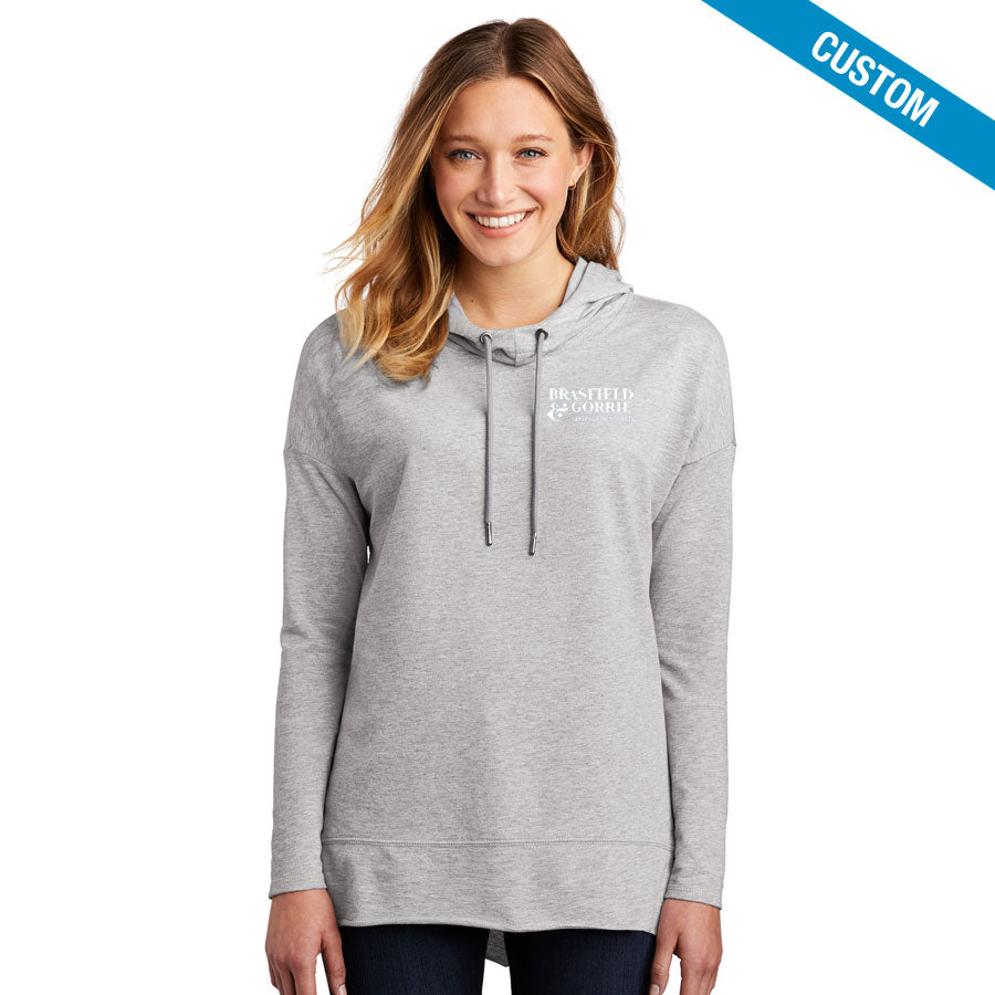 Buy heather-grey District Women’s Featherweight French Terry Hoodie